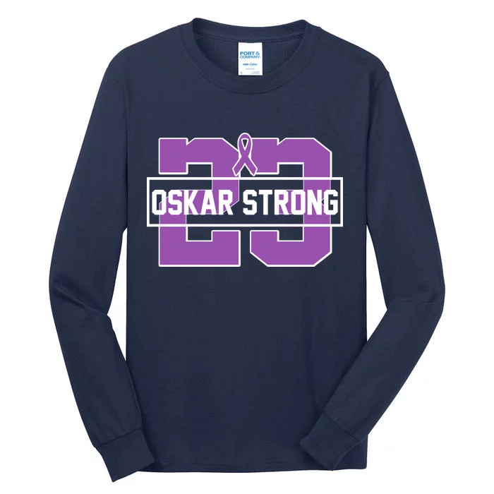 Support Oskar Strong No.23 Tall Long Sleeve T-Shirt