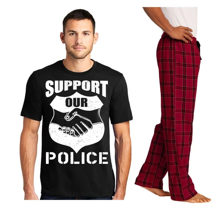 Support Our Police Pajama Set