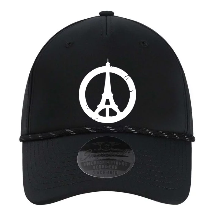 Support Paris Peace Sign Eiffel Tower Performance The Dyno Cap