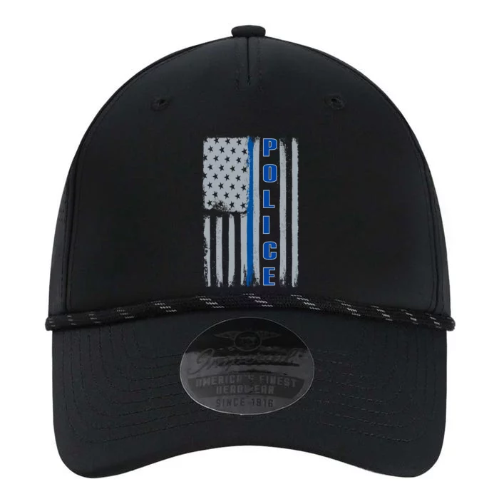 Support Police Blue Flag Performance The Dyno Cap