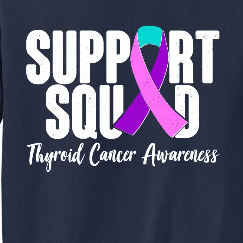 Support Squad Thyroid Cancer Awareness Sweatshirt