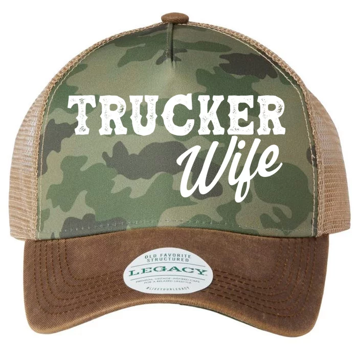 Support Trucker WIfe Legacy Tie Dye Trucker Hat