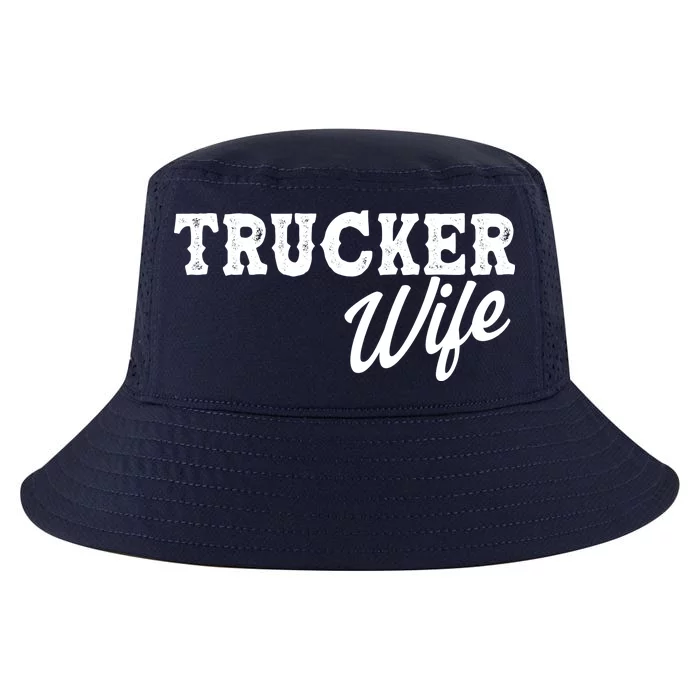 Support Trucker WIfe Cool Comfort Performance Bucket Hat