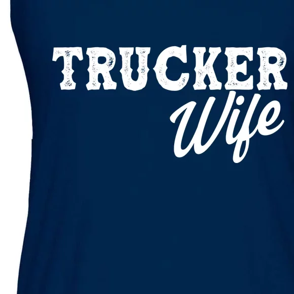 Support Trucker WIfe Ladies Essential Flowy Tank