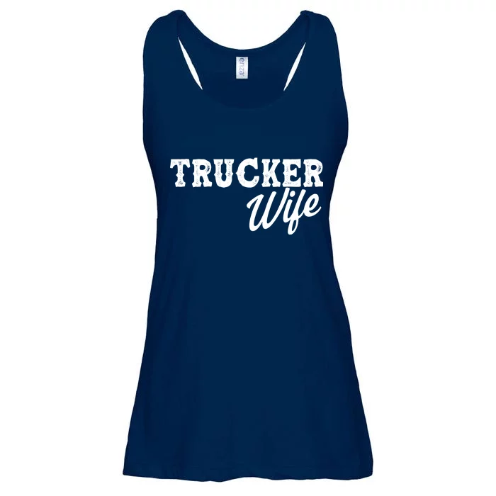 Support Trucker WIfe Ladies Essential Flowy Tank