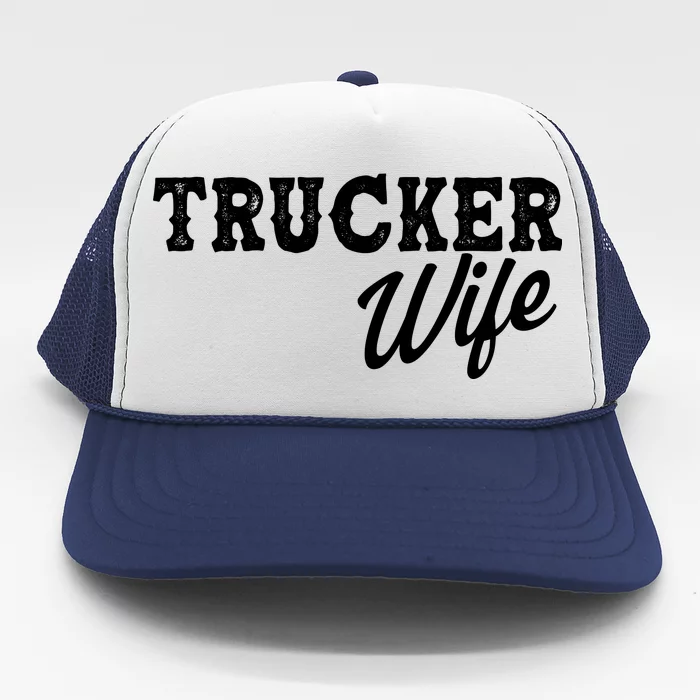 Support Trucker WIfe Trucker Hat