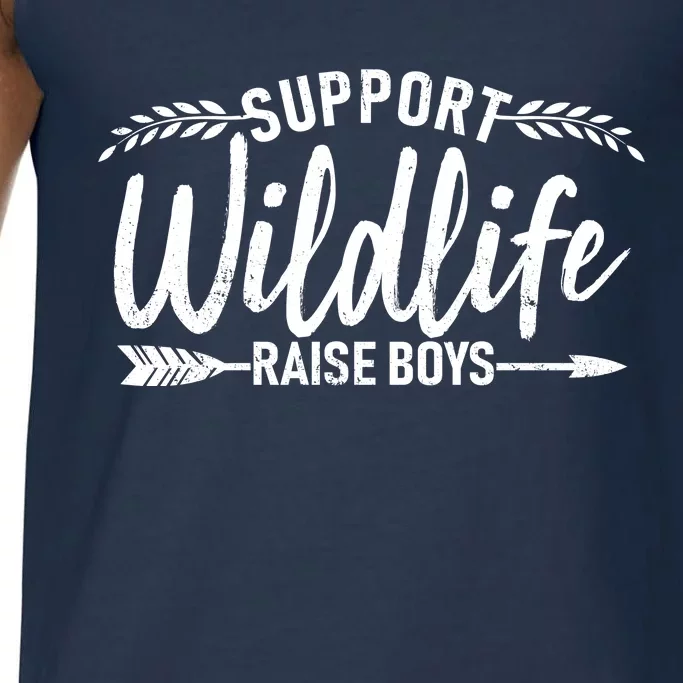 Support Wildlife Raise Boy Parents Comfort Colors® Tank Top