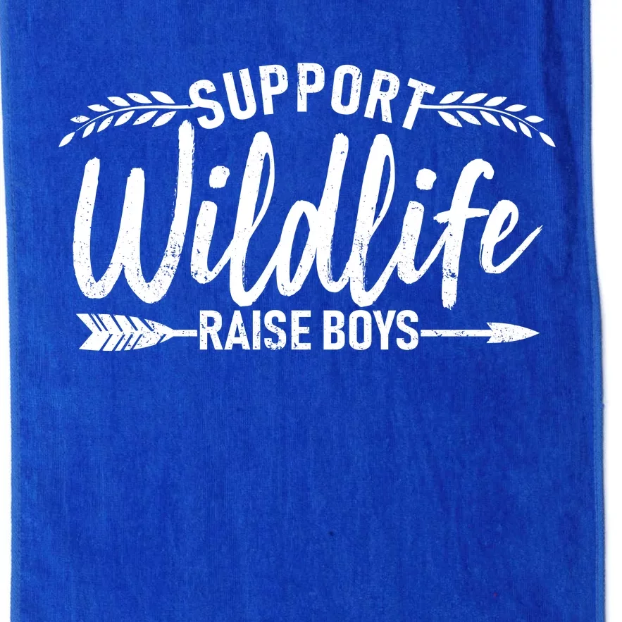 Support Wildlife Raise Boy Parents Platinum Collection Golf Towel