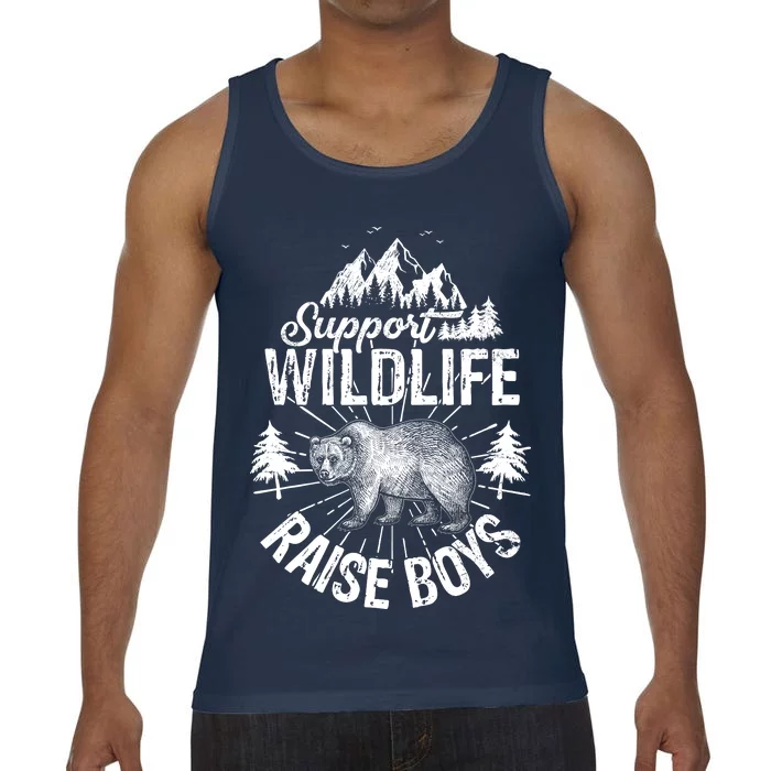 Support Wildlife Raise Boys Comfort Colors® Tank Top