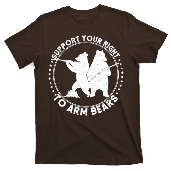 Support Your Right To Arm Bears T-Shirt