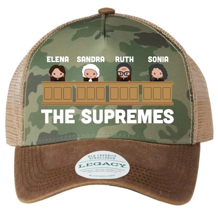 Supreme Court RBG Ginsburg The Supremes Legacy Tie Dye Trucker Hat