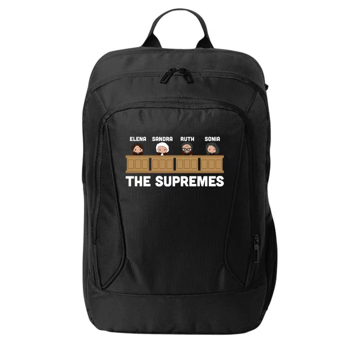 Supreme Court RBG Ginsburg The Supremes City Backpack