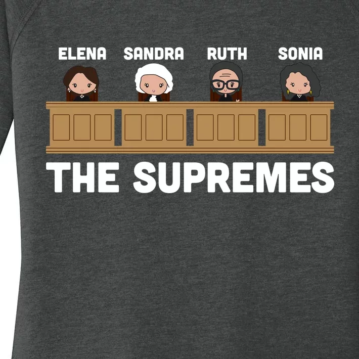 Supreme Court RBG Ginsburg The Supremes Women's Perfect Tri Tunic Long Sleeve Shirt