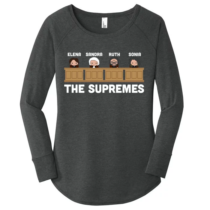 Supreme Court RBG Ginsburg The Supremes Women's Perfect Tri Tunic Long Sleeve Shirt