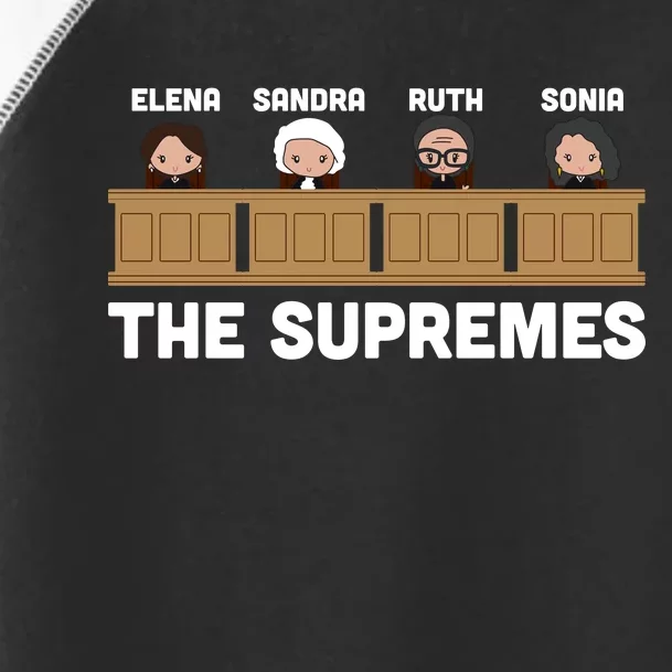 Supreme Court RBG Ginsburg The Supremes Toddler Fine Jersey T-Shirt