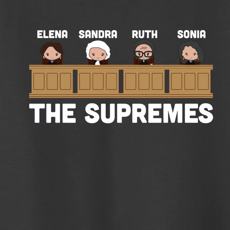 Supreme Court RBG Ginsburg The Supremes Toddler T-Shirt