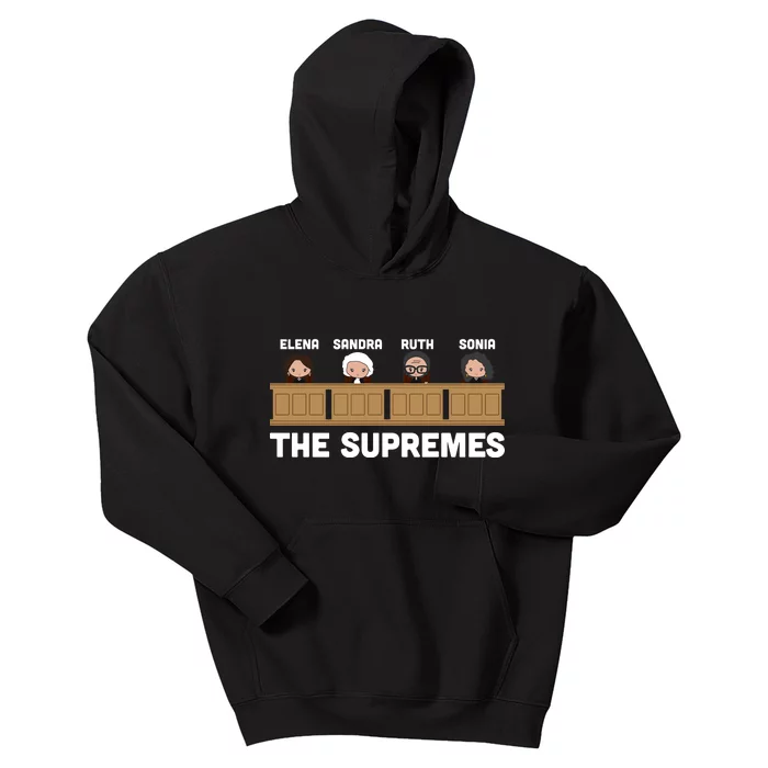 Supreme Court RBG Ginsburg The Supremes Kids Hoodie