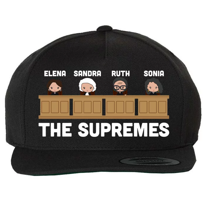 Supreme Court RBG Ginsburg The Supremes Wool Snapback Cap