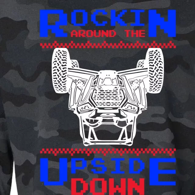 Sxs Utv Rockin The Upsite Down Cropped Pullover Crew