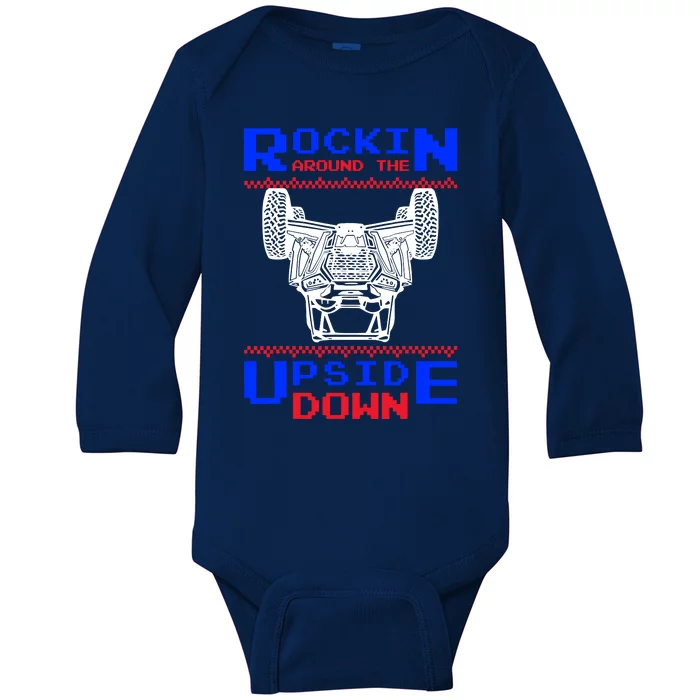 Sxs Utv Rockin The Upsite Down Baby Long Sleeve Bodysuit