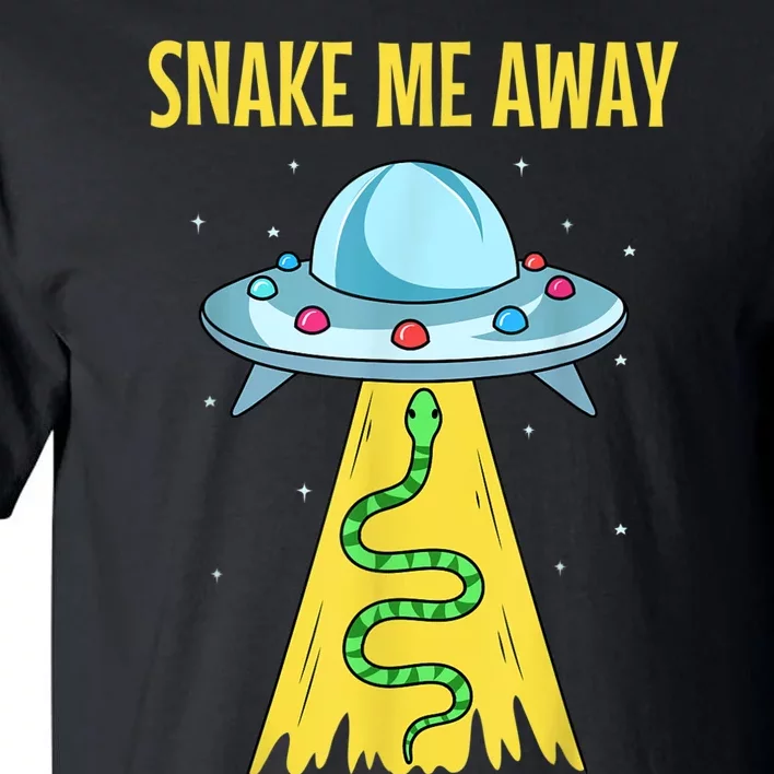 Snake UFO Reptile Alien Lover Space Herpetologist Tall T-Shirt