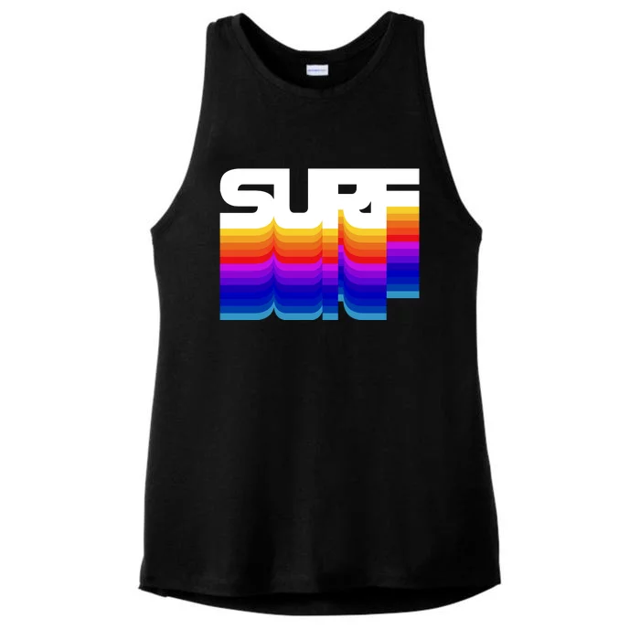 Surf Ladies Tri-Blend Wicking Tank