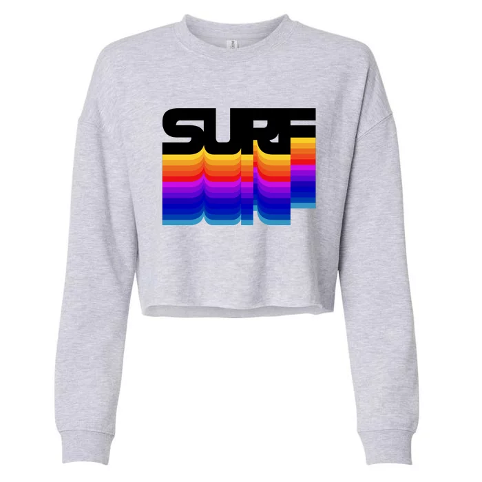 Surf Cropped Pullover Crew