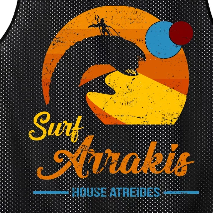 Surf Arrakis House Atreides Mesh Reversible Basketball Jersey Tank