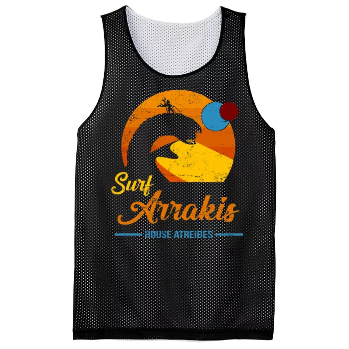 Surf Arrakis House Atreides Mesh Reversible Basketball Jersey Tank