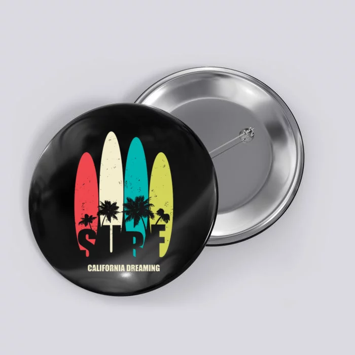 Surf California Dreaming Button