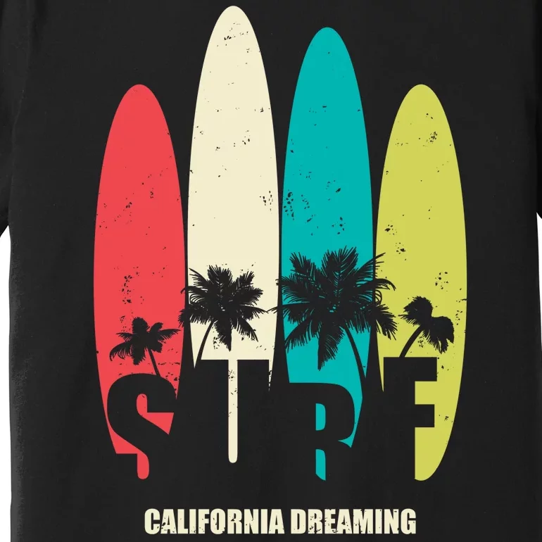 Surf California Dreaming Premium T-Shirt