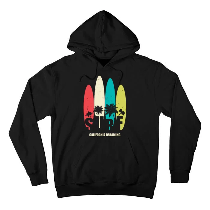 Surf California Dreaming Tall Hoodie