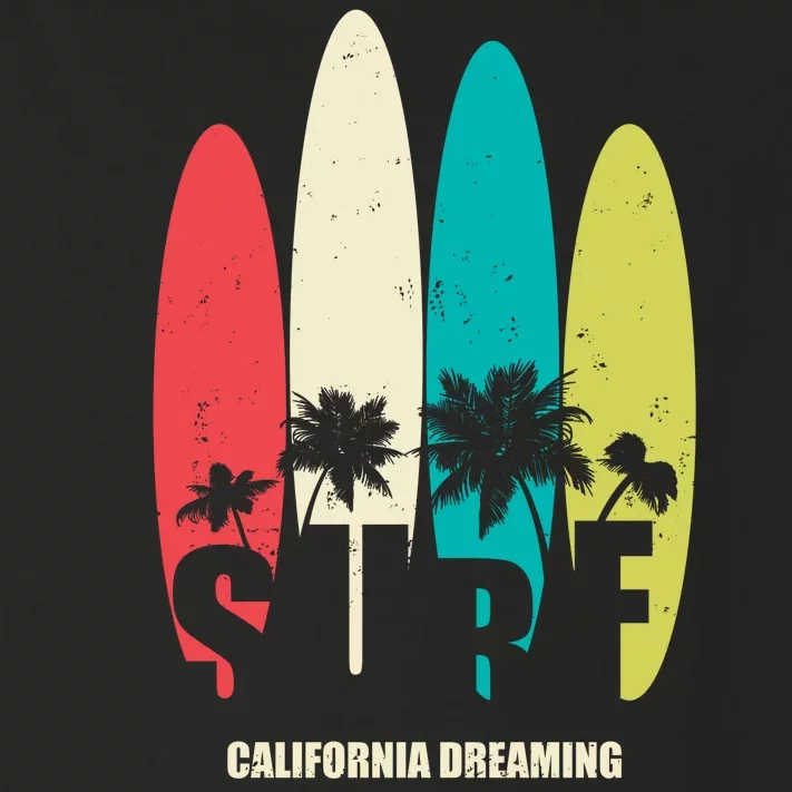 Surf California Dreaming Toddler Long Sleeve Shirt