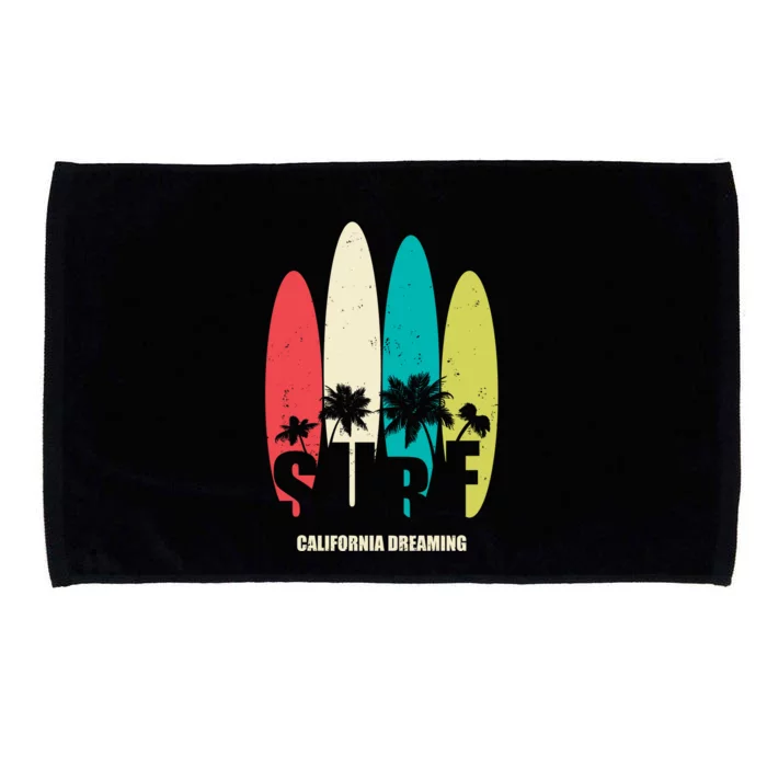 Surf California Dreaming Microfiber Hand Towel