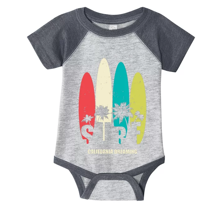 Surf California Dreaming Infant Baby Jersey Bodysuit