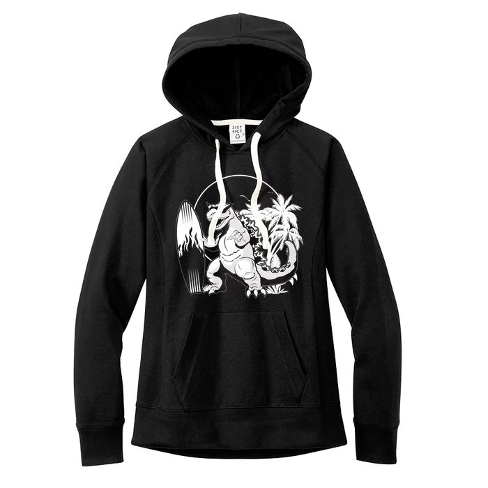 Surf-Zilla Women's Fleece Hoodie