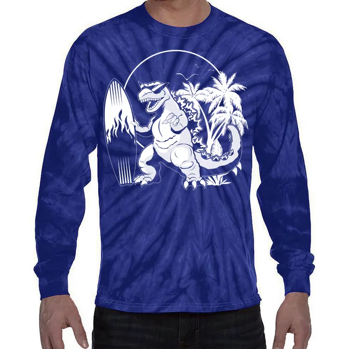 Surf-Zilla Tie-Dye Long Sleeve Shirt