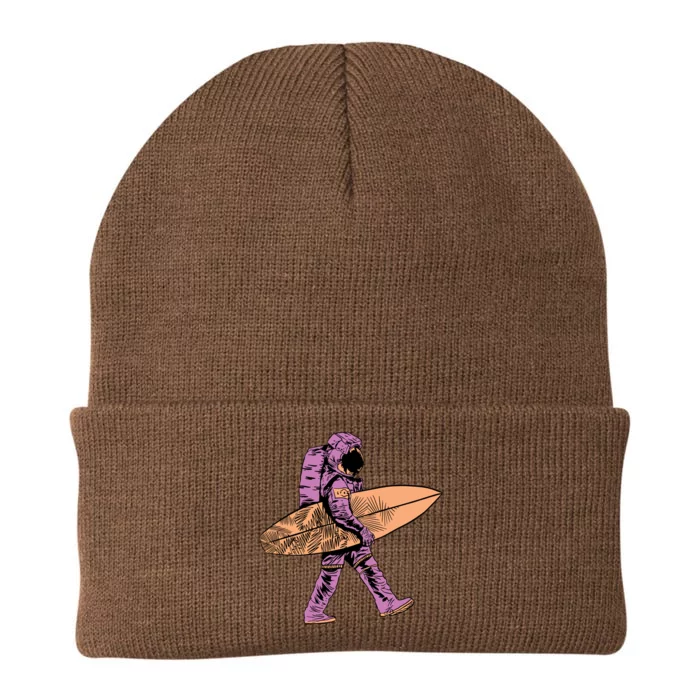 Surfer Astronaut Knit Cap Winter Beanie