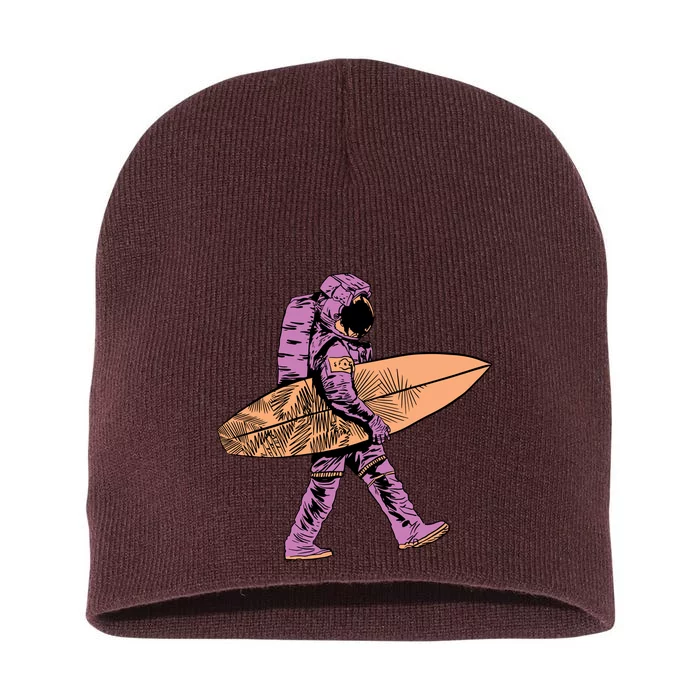 Surfer Astronaut Short Acrylic Beanie