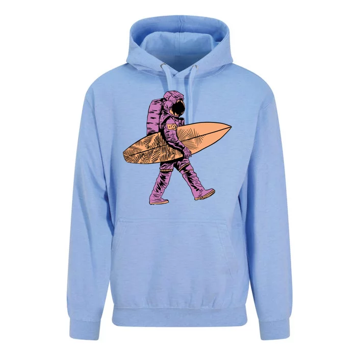 Surfer Astronaut Unisex Surf Hoodie