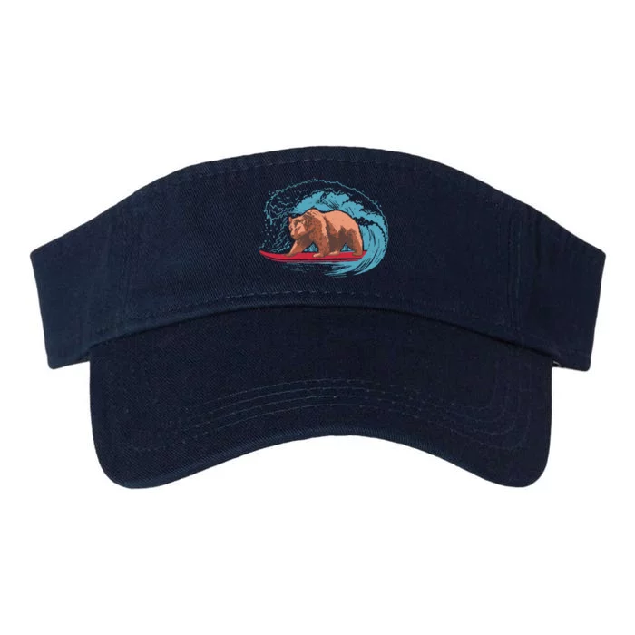 Surfing Bear Valucap Bio-Washed Visor