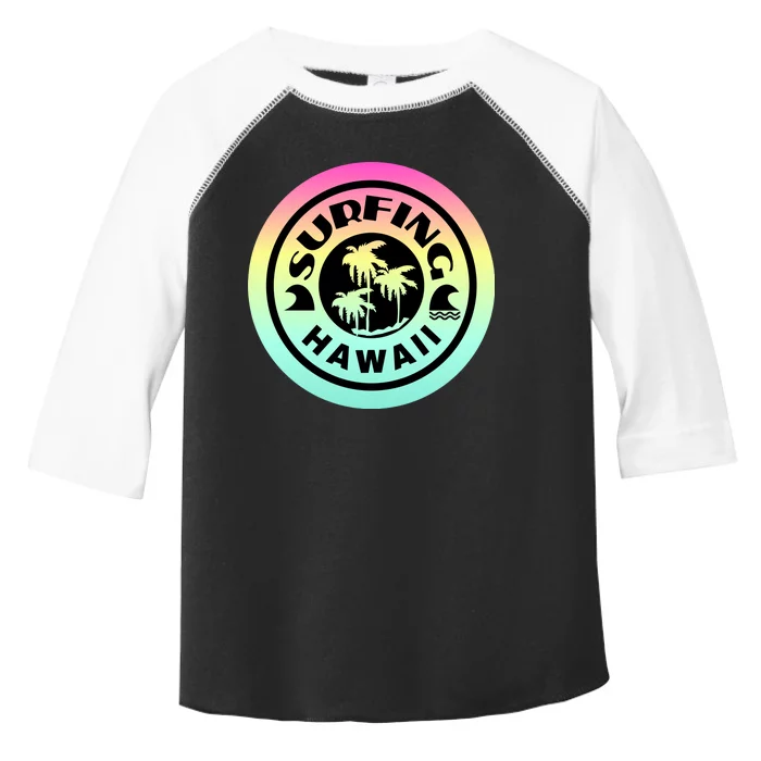 Surfing Hawaii Logo Toddler Fine Jersey T-Shirt