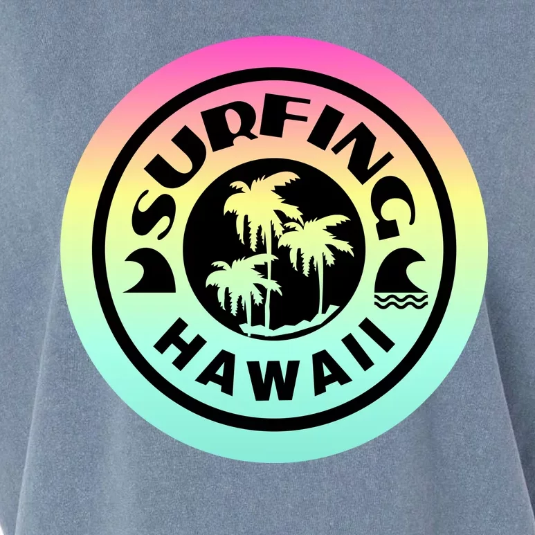 Surfing Hawaii Logo Garment-Dyed Women's Muscle Tee