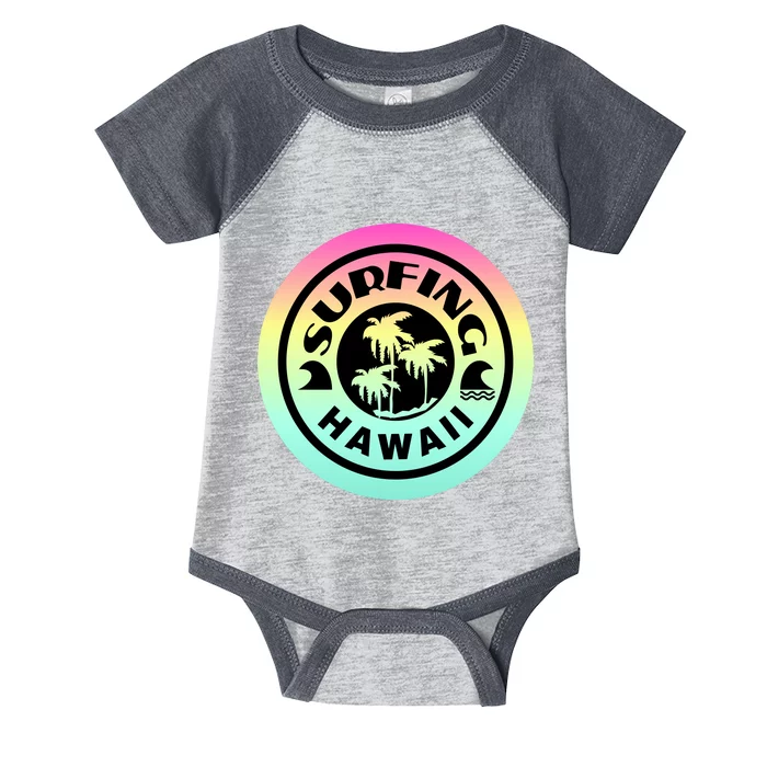 Surfing Hawaii Logo Infant Baby Jersey Bodysuit