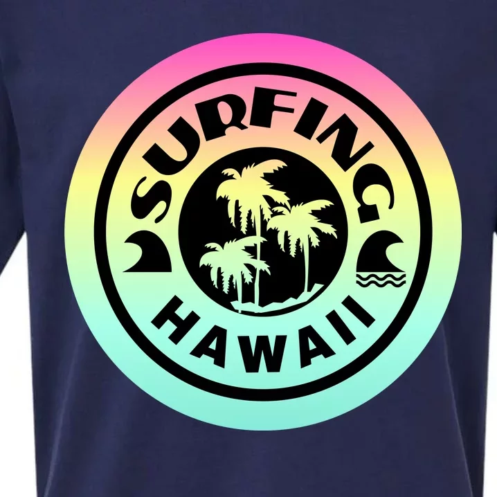 Surfing Hawaii Logo Sueded Cloud Jersey T-Shirt