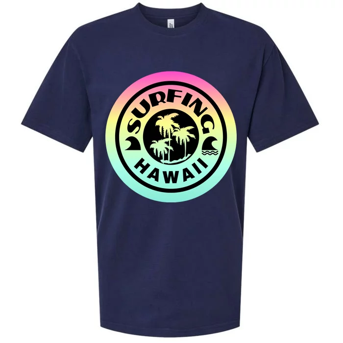 Surfing Hawaii Logo Sueded Cloud Jersey T-Shirt