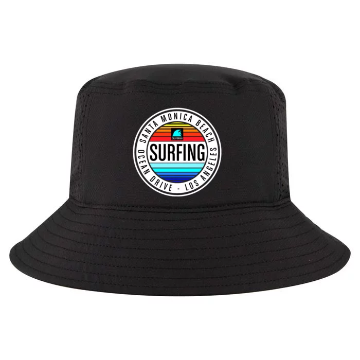 Surfing Logo Cool Comfort Performance Bucket Hat