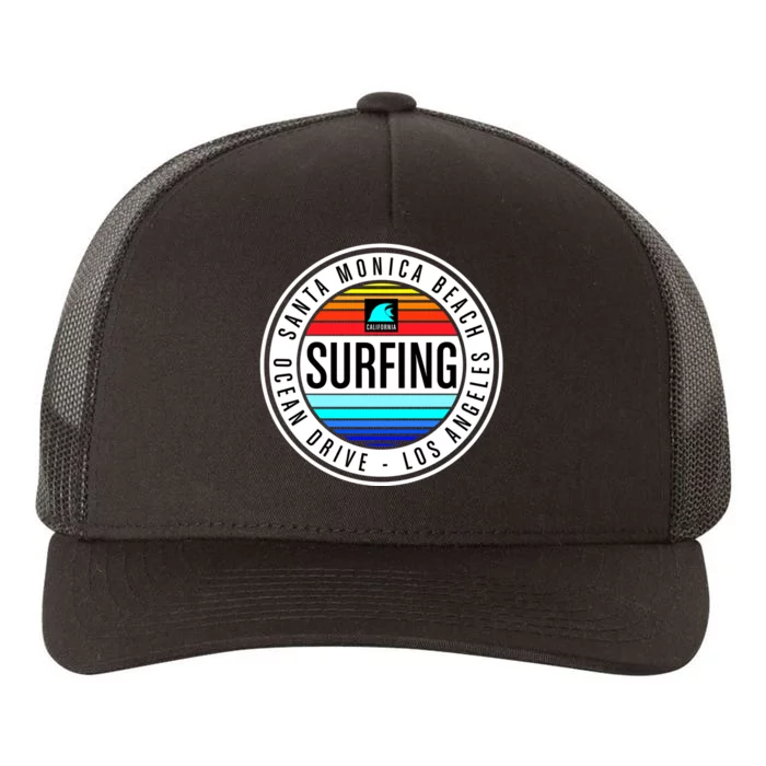 Surfing Logo Yupoong Adult 5-Panel Trucker Hat