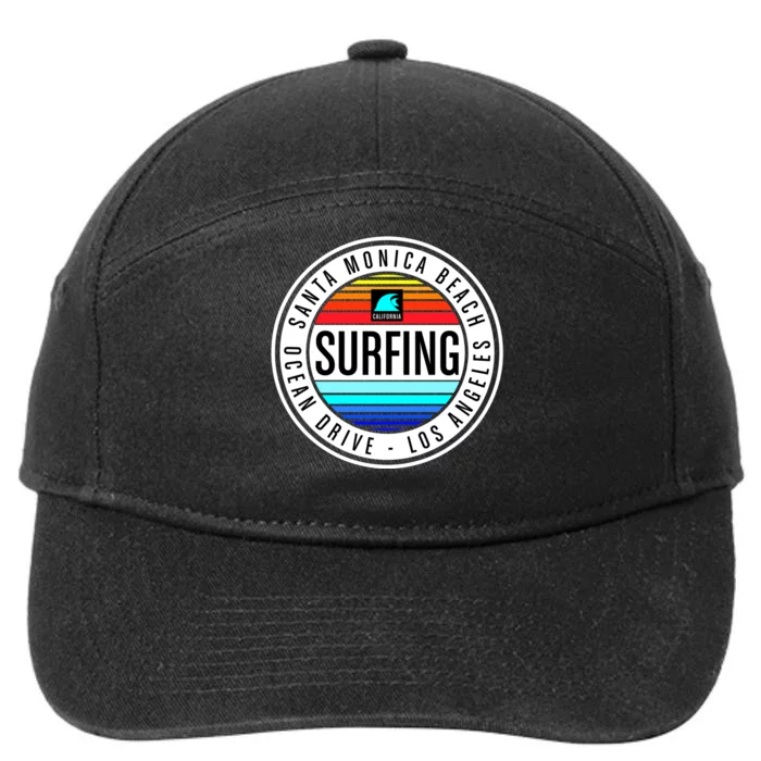 Surfing Logo 7-Panel Snapback Hat