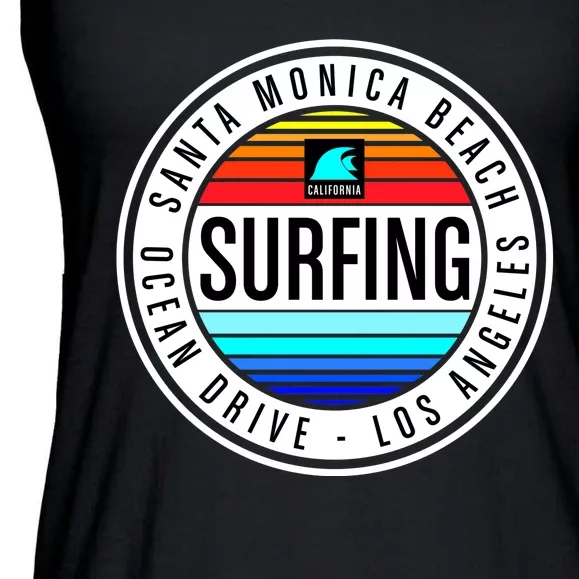 Surfing Logo Ladies Essential Flowy Tank